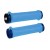 Гріпси ODI Troy Lee Designs Signature MTB Lock-On Bonus Pack Aqua w/Blue Clamps, гол. з сін. зам